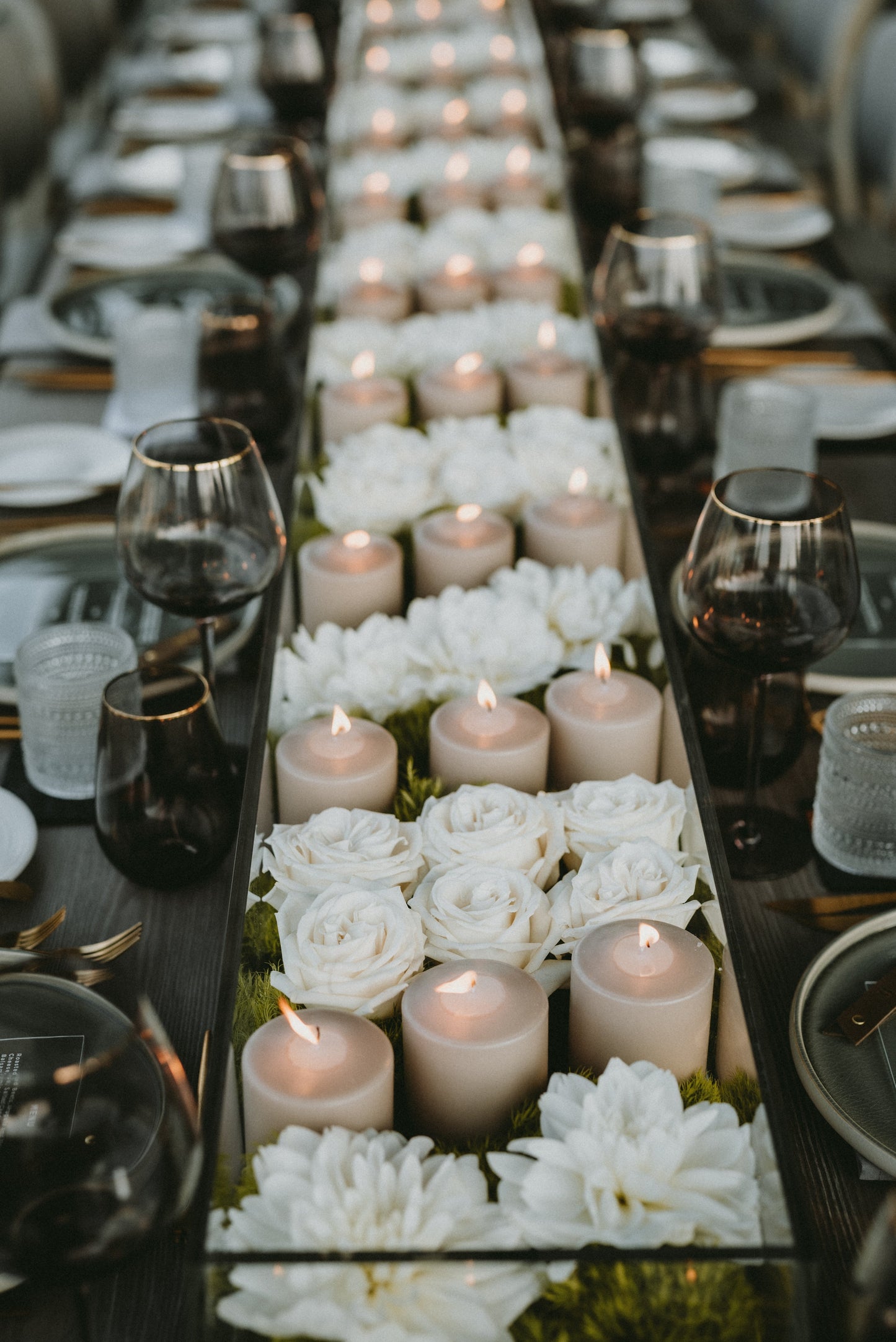 Long Centrepiece Vase