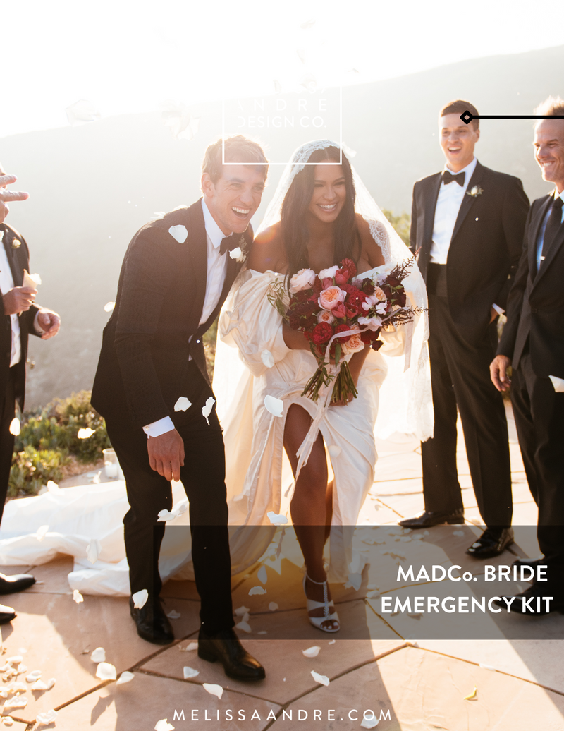 Bride Emergency Kit Checklist